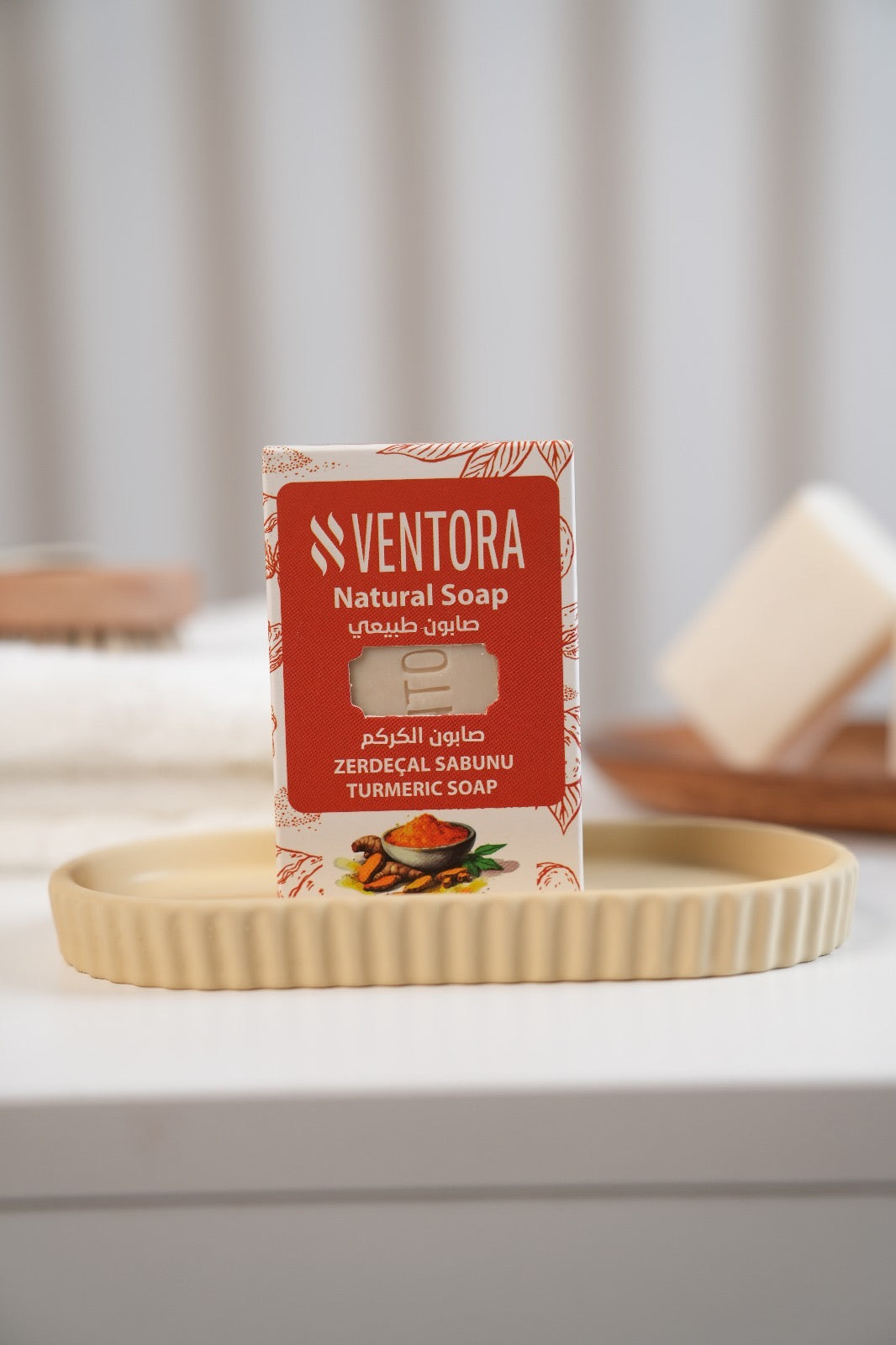 VENTORA Natural Turmeric Soap