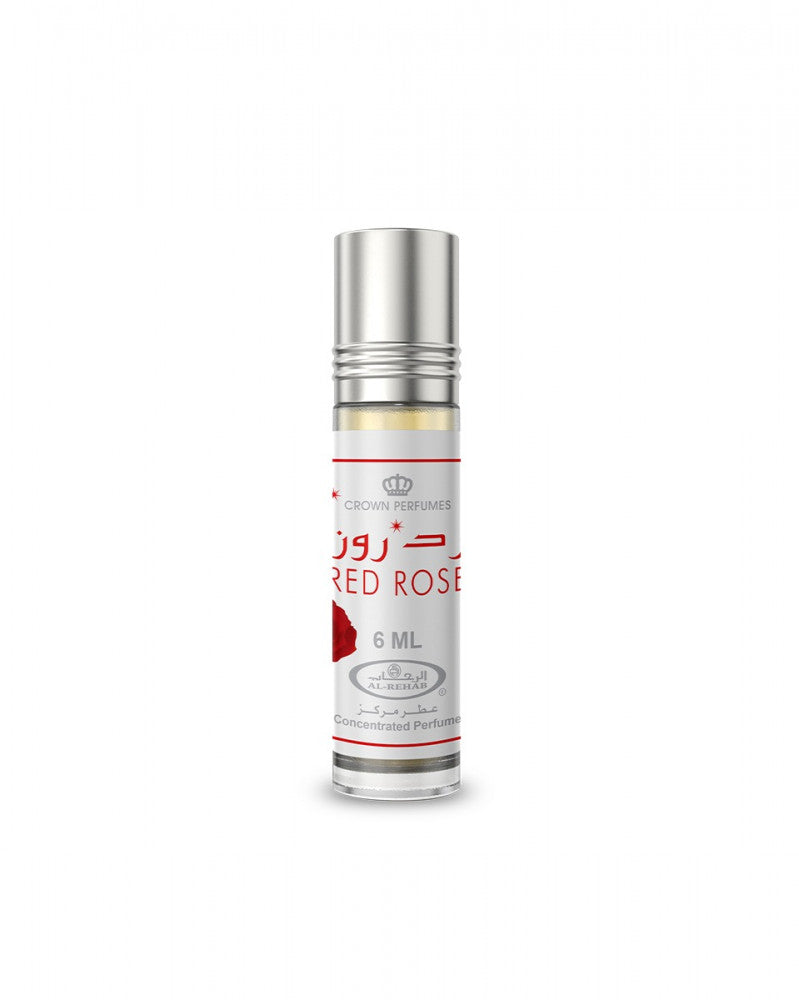 Al-Rehab Red Rose Concentrated Perfume Oil, 0.2 Ounce / 6ml