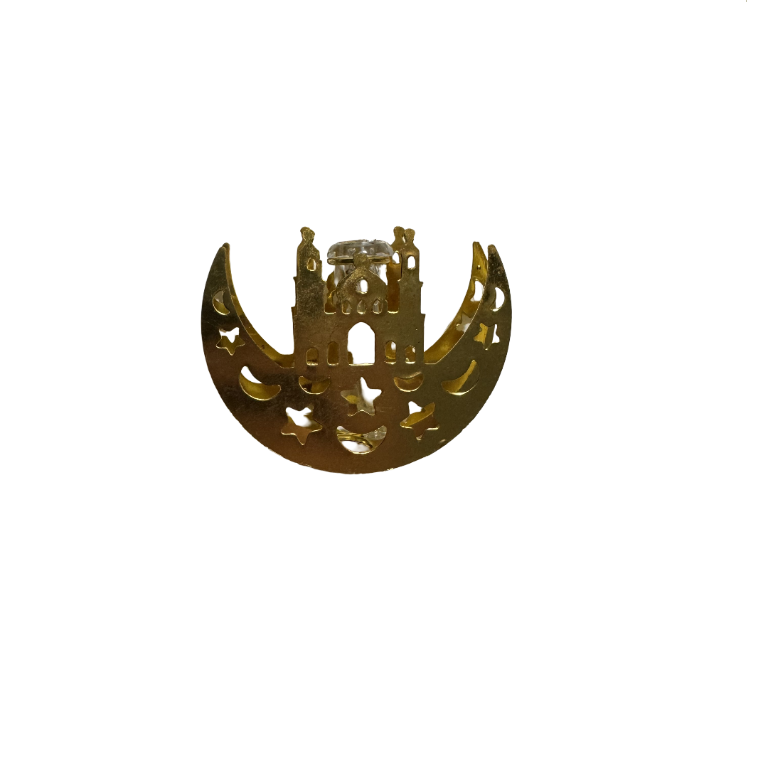 Ramadan Eid Metal Shapes String LED Lights