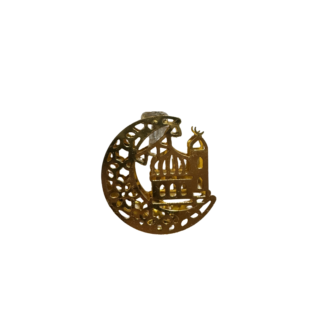 Ramadan Eid Metal Shapes String LED Lights