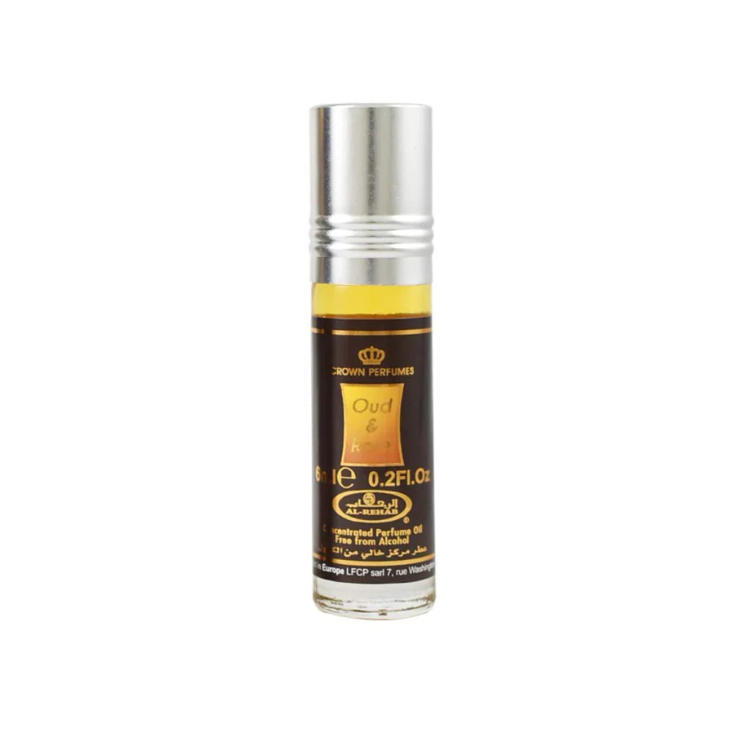 Al-Rehab Oud Rose Concentrated Perfume Oil 0.2oz / 6ml